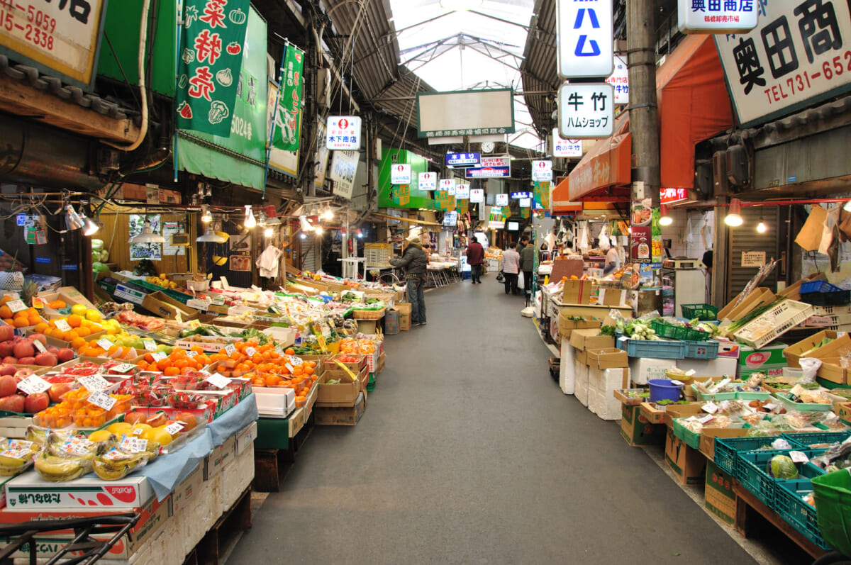 大阪鶴橋市場