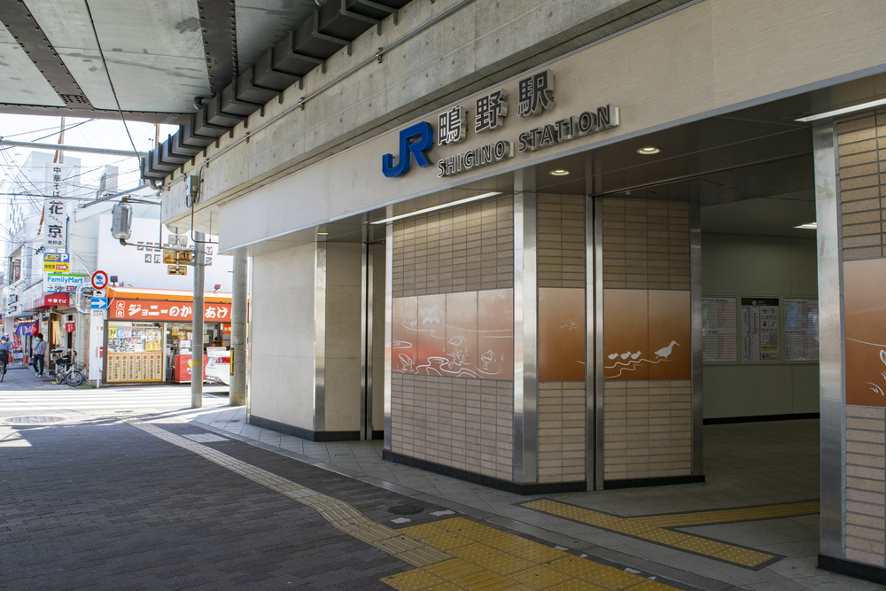 鴫野駅について
